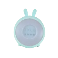 Ночник светодиодный Artstyle с часами-будильником и имитацией восхода и заката солнца бирюзовый