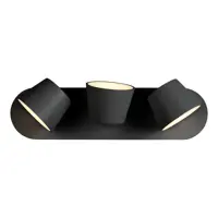 Спот поворотный светодиодный ILEDEX Flexin W1118-3AS BK теплый белый свет цвет черный