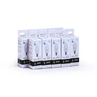 Набор ламп светодиодных Gauss Elementary E14 12 Вт Свеча 920 Лм 4100 К нейтральный белый свет, 10 штук