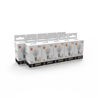 Набор ламп светодиодных Gauss Elementary E14 12 Вт Шар 880 Лм 3000 К теплый белый свет, 10 штук