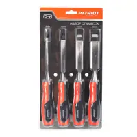 Набор стамесок Patriot CrV 4 шт