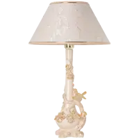 Абажур BOGACHO №38 34082/Каледония айвори E27 цвет белый матовый Ø38 см