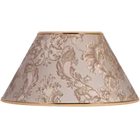 Абажур BOGACHO №38 34082/Каледония бискотти E27 цвет капучино Ø38 см