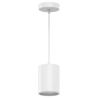 Светильник подвесной светодиодный GAUSS HD039 Overhead 2.4 м² теплый белый свет цвет белый