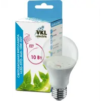Фитолампа светодиодная VKL ELECTRIC 1155781 Е27 груша красно-синего спектра для комнатных растений и рассады