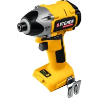 Винтоверт аккумуляторный бесщеточный ударный Steher CSB-300, 20 В Li-Ion, 300 Нм, без АКБ и ЗУ
