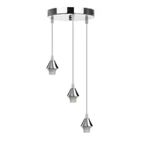 Основание подвесного светильника 33 ИДЕИ PND.105.03.01.CH E27 3 лампы 18 м² цвет хром