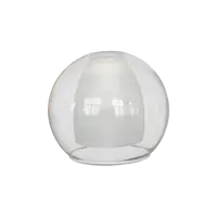 Плафон для люстры 33 ИДЕИ стеклянный цвет прозрачный Ø16 см