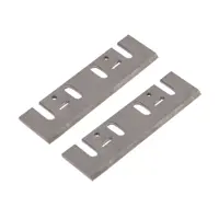 Нож для электрорубанка односторонний HSS Тундра 110x29x3 мм, 2 шт.