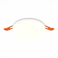 Светильник точечный светодиодный встраиваемый влагозащищенный ST Luce ST700.538.16 ST700 6 м² теплый белый свет цвет бел