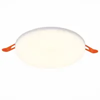 Светильник точечный светодиодный встраиваемый влагозащищенный ST Luce ST700.538.22 ST700 8 м² теплый белый свет цвет бел