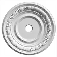 Декоративная потолочная розетка из гипса белая Artpole SR40, 39 см