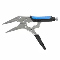 Клещи зажимные удлиненные ПТК РЗФ-9 тип J 230 мм захват до 43 мм