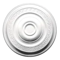 Декоративная потолочная розетка Glanzepol R13 полистирол 60 см белая