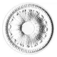 Декоративная потолочная розетка Glanzepol R56 полистирол 70 см белая