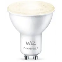 Лампа умная WIZ Wi-Fi BLE 50W GU10 927 DIM 1PF/6 929002448102 GU10 220-240 В 4.70 Вт гриб прозрачная 345 Лм изменение от