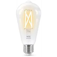 Лампа умная WIZ Wi-Fi BLE60WST64E27927-65CL1PF/6 929003018601 E27 220-240 В 7 Вт эдисон прозрачная 806 Лм изменение отте
