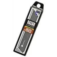 Лезвия Tajima Razar Black 18 мм, 50 шт