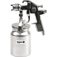 Краскопульт пневматический Vorel 80901 HVLP нижний бак 200 л/мин 1 л