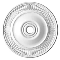 Декоративная потолочная розетка из гипса белая Artpole SR42, 55.2 см