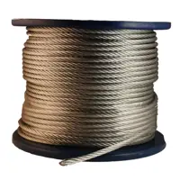 Трос стальной Метизный двор 1.5 мм DIN 3055 200 м