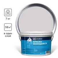 Краска акриловая GOODHIM D2 RAL 000 80 00 53324 цвет светло-серый 4.45 л