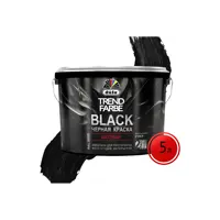 Краска для стен и потолков DUFA МП00-006782 цвет черный 5 л