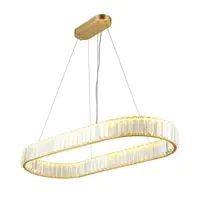 Люстра подвесная светодиодная APLOYT APL.026.03.70 Nicoletta 9 м² нейтральный белый свет цвет бронза