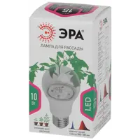 Фитолампа для растений светодиодная ЭРА FITO-10W-RB-E27-K Е27 10 Вт красно-синего спектра