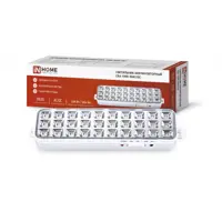 Светильник аварийный светодиодный IN HOME 4690612029498 с аккумулятором IP20 цвет белый