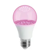 Фитолампа светодиодная Feron LB-7060 E27 шар большой красно-синего спектра для рассады розовый свет 5 шт