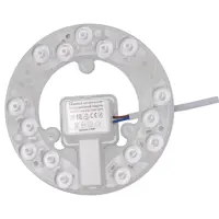 Модуль светодиодный Glanzen Rpd-6500-15-12-mr 230 В 15 Вт кольцо 1050 Лм нейтральный белый