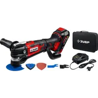 Реноватор аккумуляторный Зубр МФИ-18-21, 18 В Li-Ion 1x2 Ач