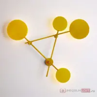 Настенный светильник светодиодный IMPERIUMLOFT 178309-26 Iride Bernhardt нейтральный белый свет цвет желтый