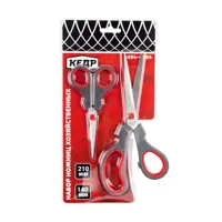 Ножницы хозяйственные КЕДР 034-4095 (1/10/120) 140 мм 210 мм 2 шт.