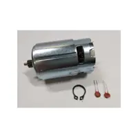 Электрический мотор металл 8.30 см серый