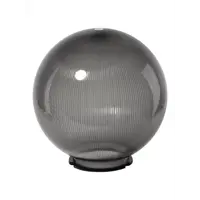 Рассеиватель шар ПММА 300 мм дымчатый призма байонет 145 мм TDM