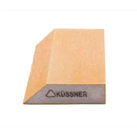 Губка шлифовальная абразивная четырехсторонняя Kussner трапеция Soft P180 125x90x25 мм