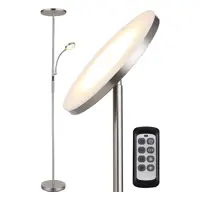 Торшер с лампой для чтения светодиодный Lussole Lsp-0903 нейтральный белый свет цвет коричневый