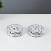 Светильник водонепроницаемый Risalux Пул LED с ПДУ RGB 3xAAA 2.7x6.7x6.7 см 2 шт