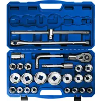 Набор торцовых головок Зубр 27660-H26 3/4 дюйма, 26 шт