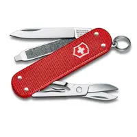 Нож-брелок Victorinox Classic SD Alox Colors 0.6221.201G алюминиевый корпус 58 мм