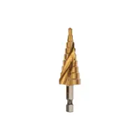 Сверло ступенчатое по металлу Kranz KR-12-6611 6x58 мм