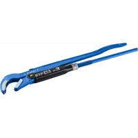 Ключ трубный газовый разводной 45 градусов S-образный Зубр 27337-3 2 дюйма 570 мм