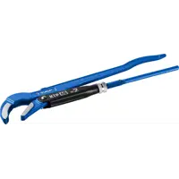 Ключ трубный газовый разводной 45 градусов S-образный Зубр 27337-2 1.5 дюйма 335 мм