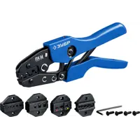 Пресс-клещи Зубр 45455 с набором матриц