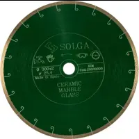 Диск алмазный по керамике Solga Diamant 20000300 сплошной 300x25.4x2 мм
