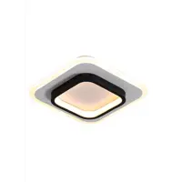 Светильник настенно-потолочный светодиодный Балтийский Светлячок MC-1012T 5 м² теплый белый (желтый) свет цвет черный