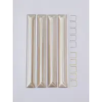 Плафон Vitaluce V0124-3/4 стеклянный коричневый Ø 5 см