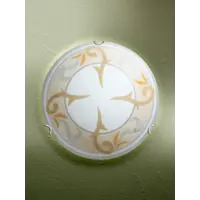 Плафон Vitaluce Vl6123p стеклянный разноцветный Ø 30 см